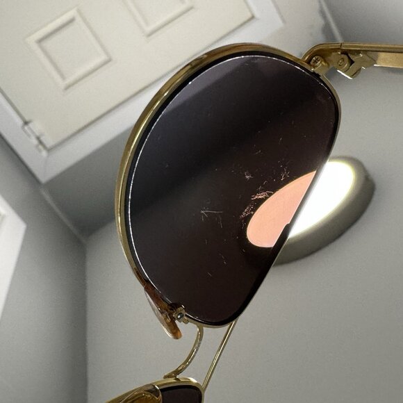 Tory Burch Sunglasses TY6010 57-14-135 Gold Frame 1402/1E SCRATCHED LENSES main image 4